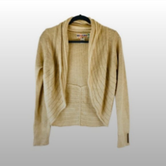 Wall Flower Open Cream Cardigan Sweater SIze M‎ - Picture 1 of 3